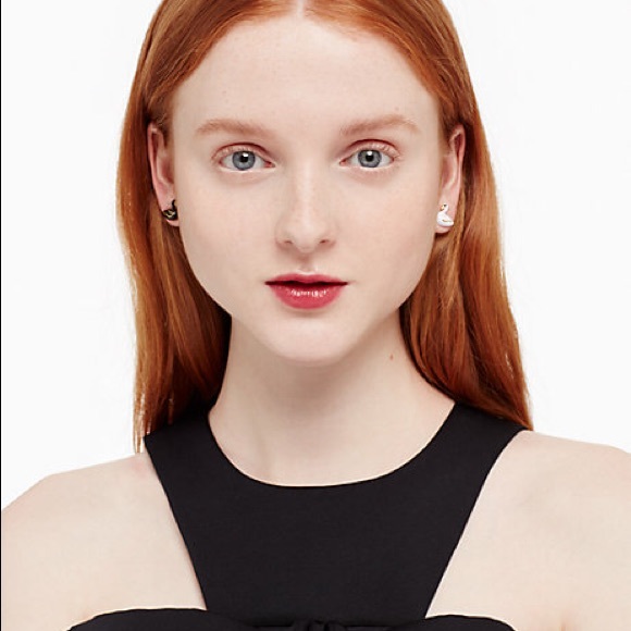 Kate spade black and white swarm earrings - Picture 6 of 6